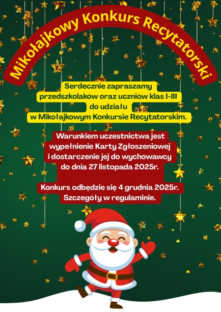 Mikołajkowy Konkurs Recytatorski