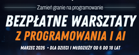 Bezpłatne zajęcia z programowania dla uczniów