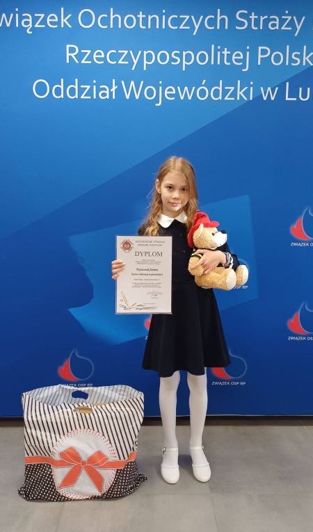 UROCZYSTE WRĘCZENIE NAGRODY LAUREATCE ELIMINACJI WOJEWÓDZKICH – JOANNIE KRYSZCZUK 